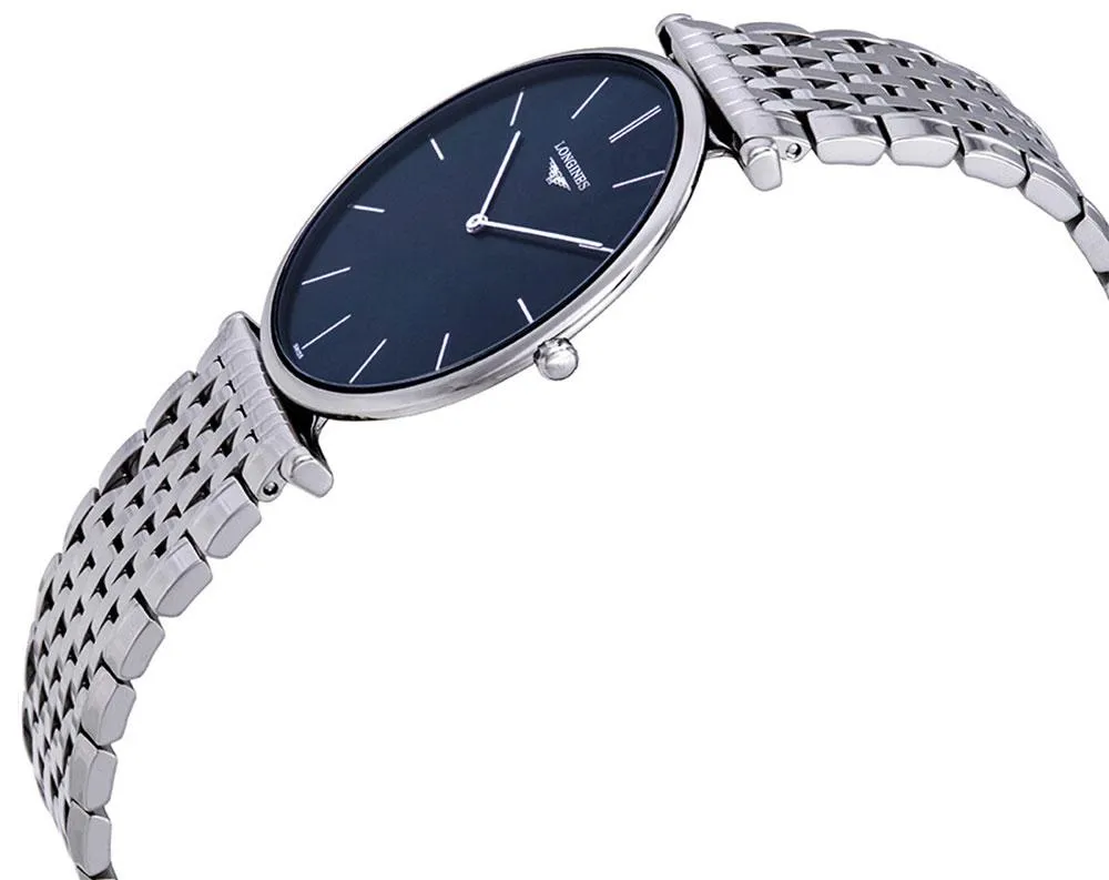 Longines La Grande Classique Stainless Steel Blue Dial Quartz Unisex Watch L4.766.4.95.6