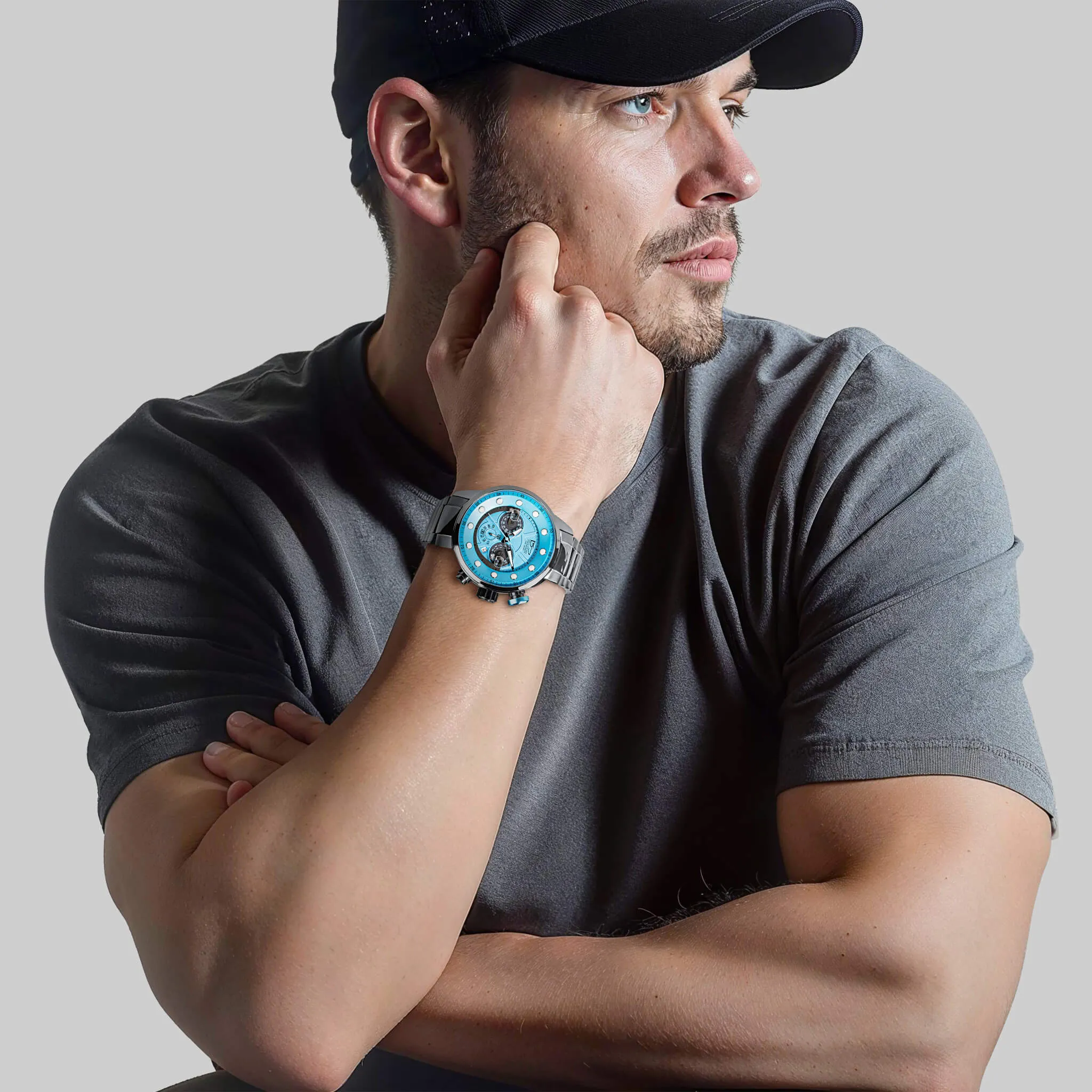 Maverick Blue Men's Watch