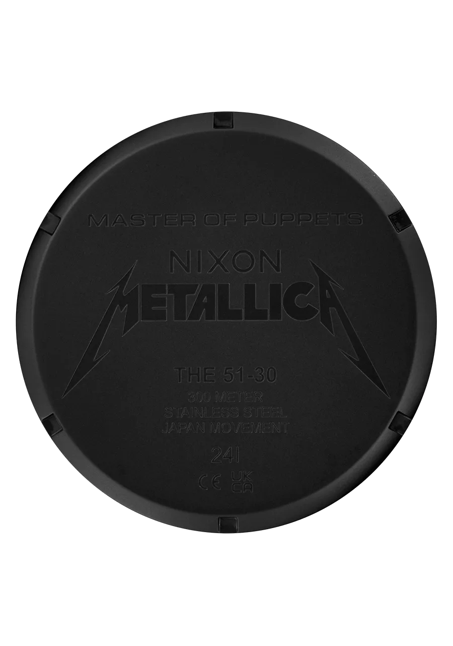 Metallica 51-30 - Black / Black / Master of Puppets
