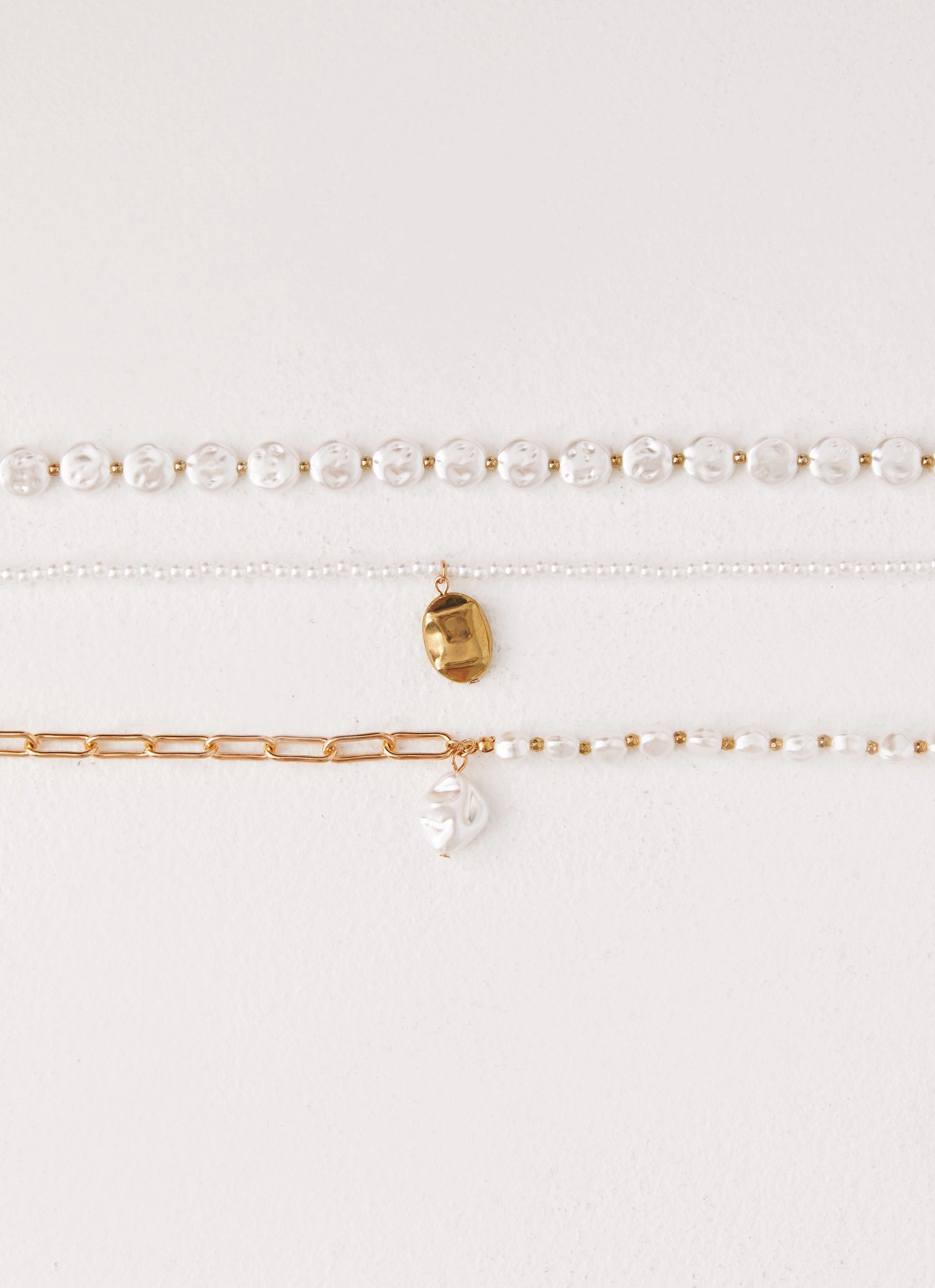 Minnie Necklace - Pearl