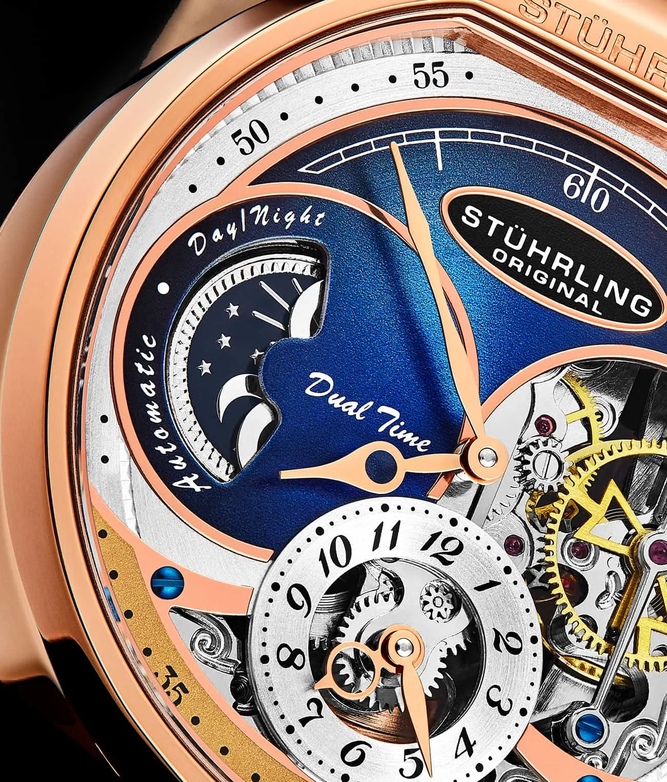Modena Dual Time Automatic 988 46mm Skeleton
