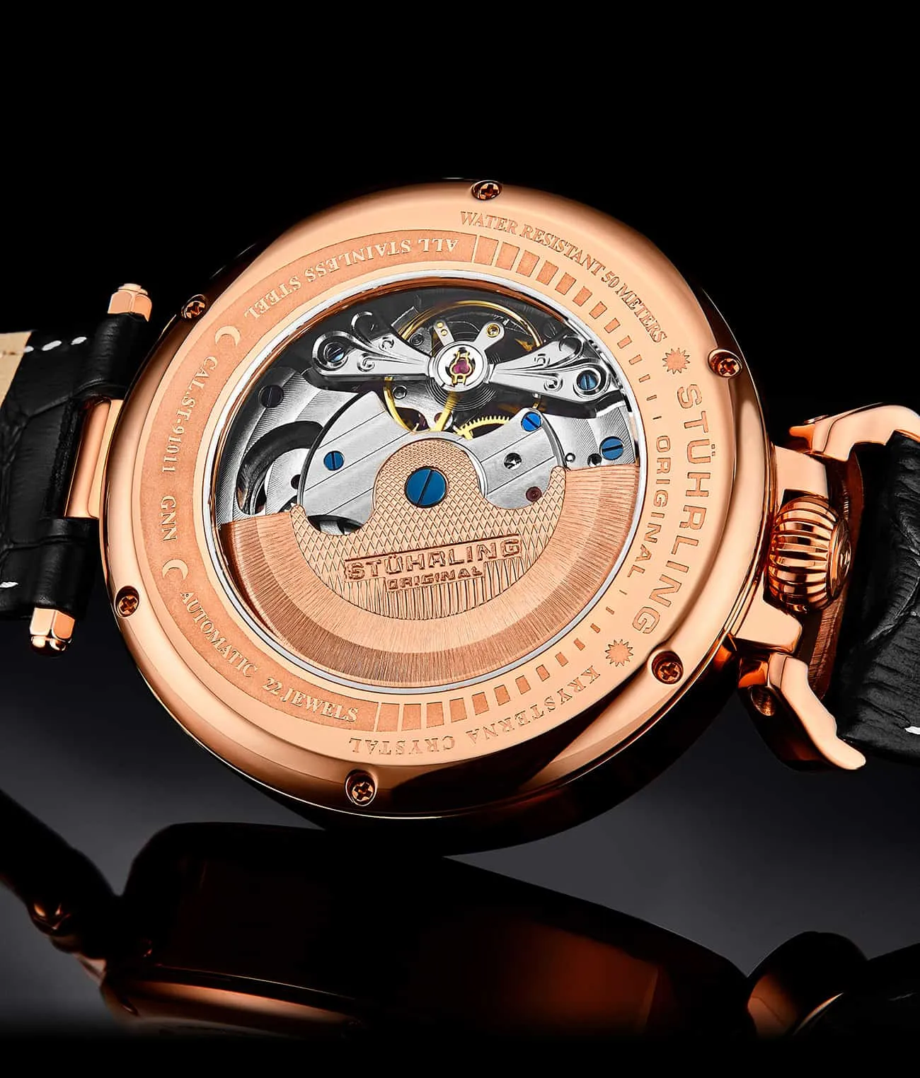 Modena Dual Time Automatic 988 46mm Skeleton