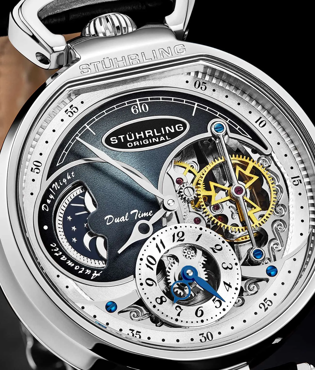 Modena Dual Time Automatic 988 46mm Skeleton