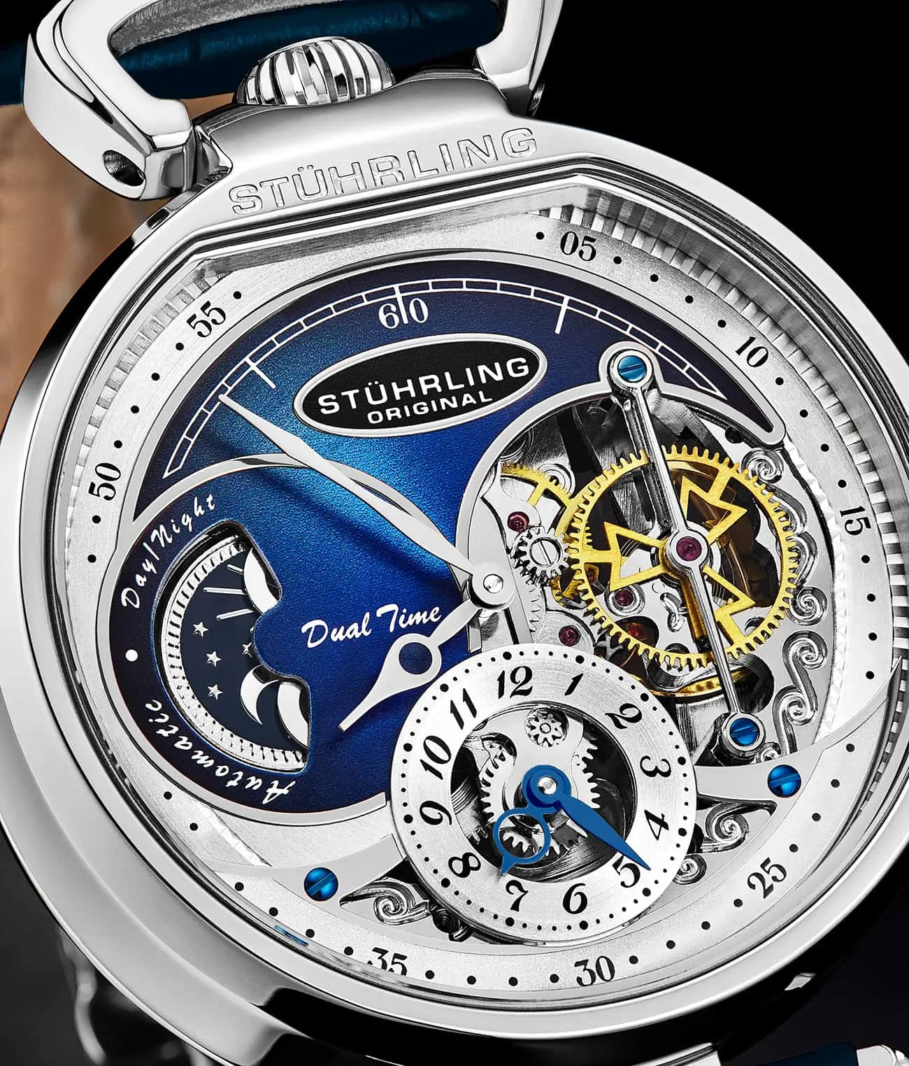 Modena Dual Time Automatic 988 46mm Skeleton