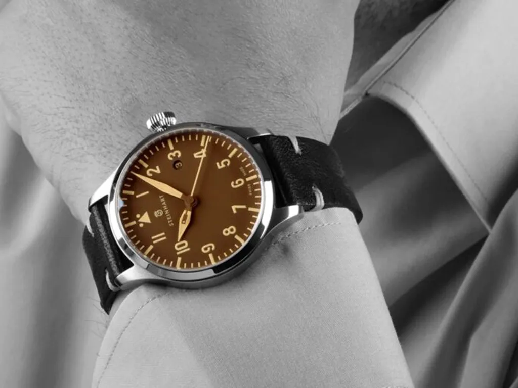 Nav B-Uhr 42 A-Muster Vintage Brown