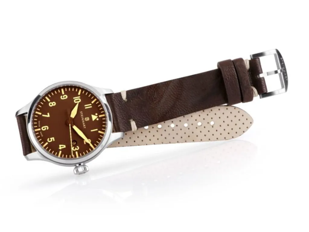 Nav B-Uhr 42 A-Muster Vintage Brown