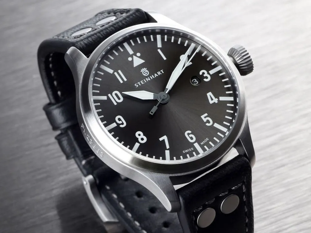 Nav B-Uhr 44 Date Grey