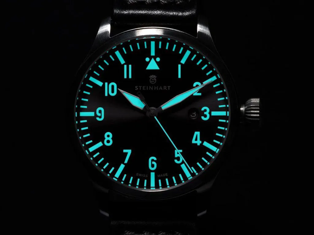 Nav B-Uhr 44 Date Grey