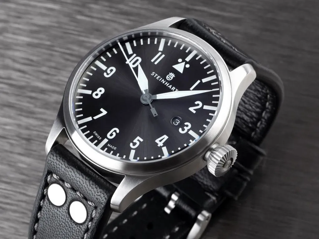 Nav B-Uhr 44 Date Grey