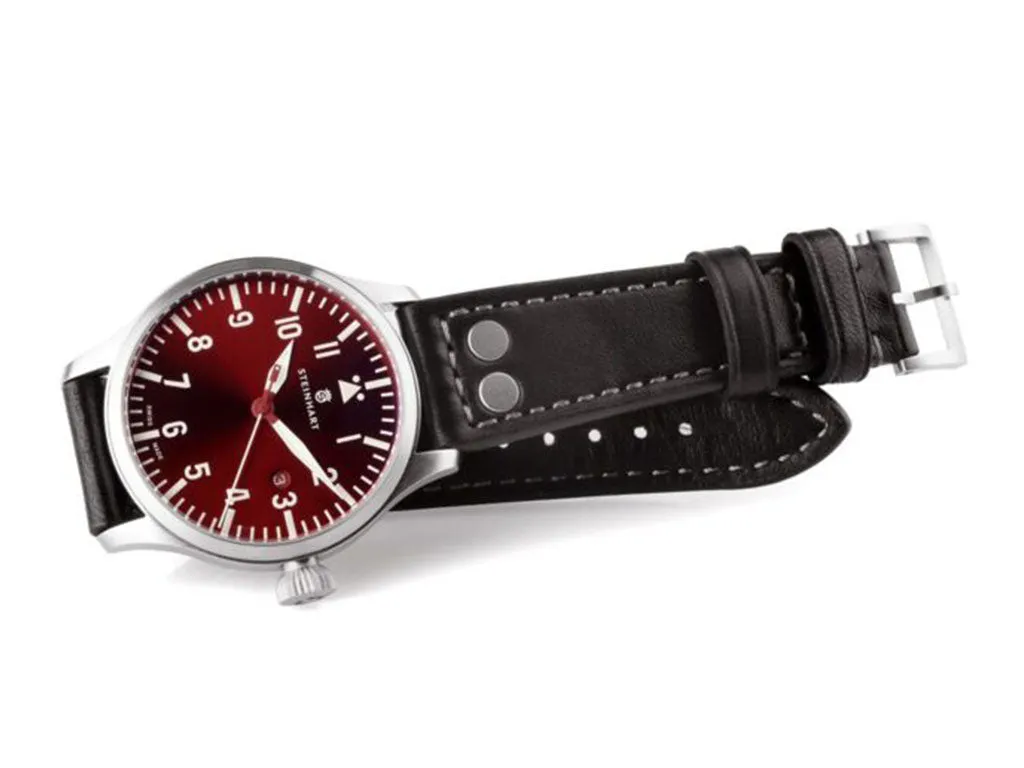 Nav B-Uhr 44 Date Red