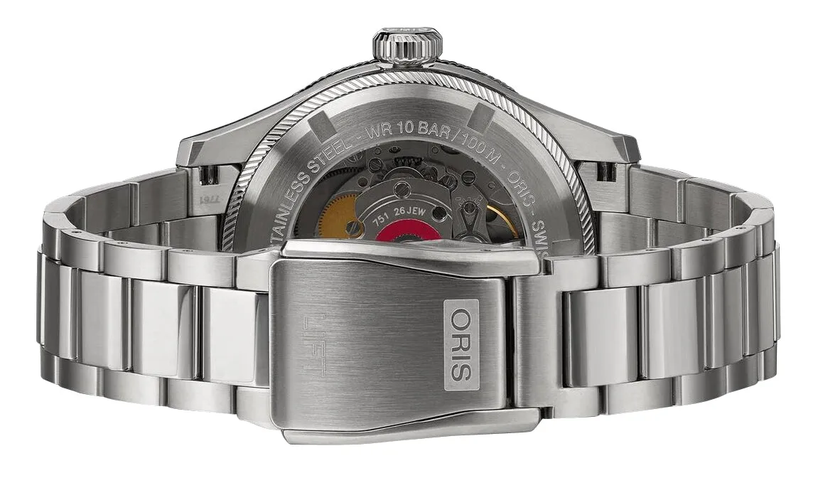 Oris Big Crown ProPilot Automatic Stainless Steel Blue Dial Date Mens Watch 751 7761 4065-07 8 20 08P