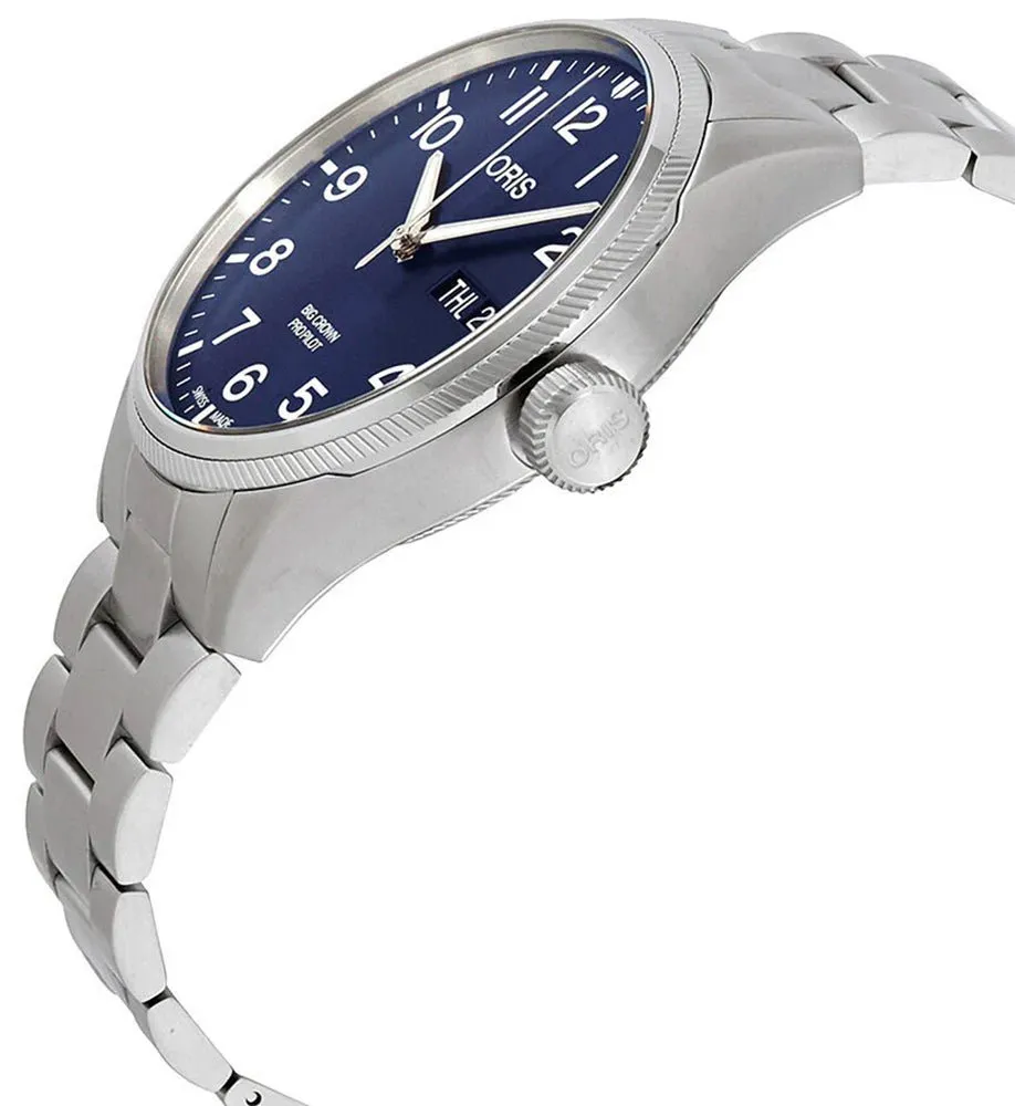 Oris Big Crown ProPilot Big Day/Date Automatic Stainless Steel Blue Dial Mens Watch 752 7698 4065-07 8 22 19