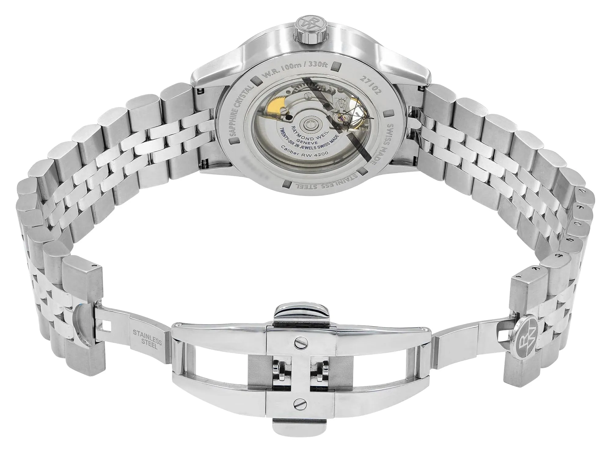 Raymond Weil Freelancer Automatic Stainless Steel Silver Dial Mens Watch 2710-ST-65031
