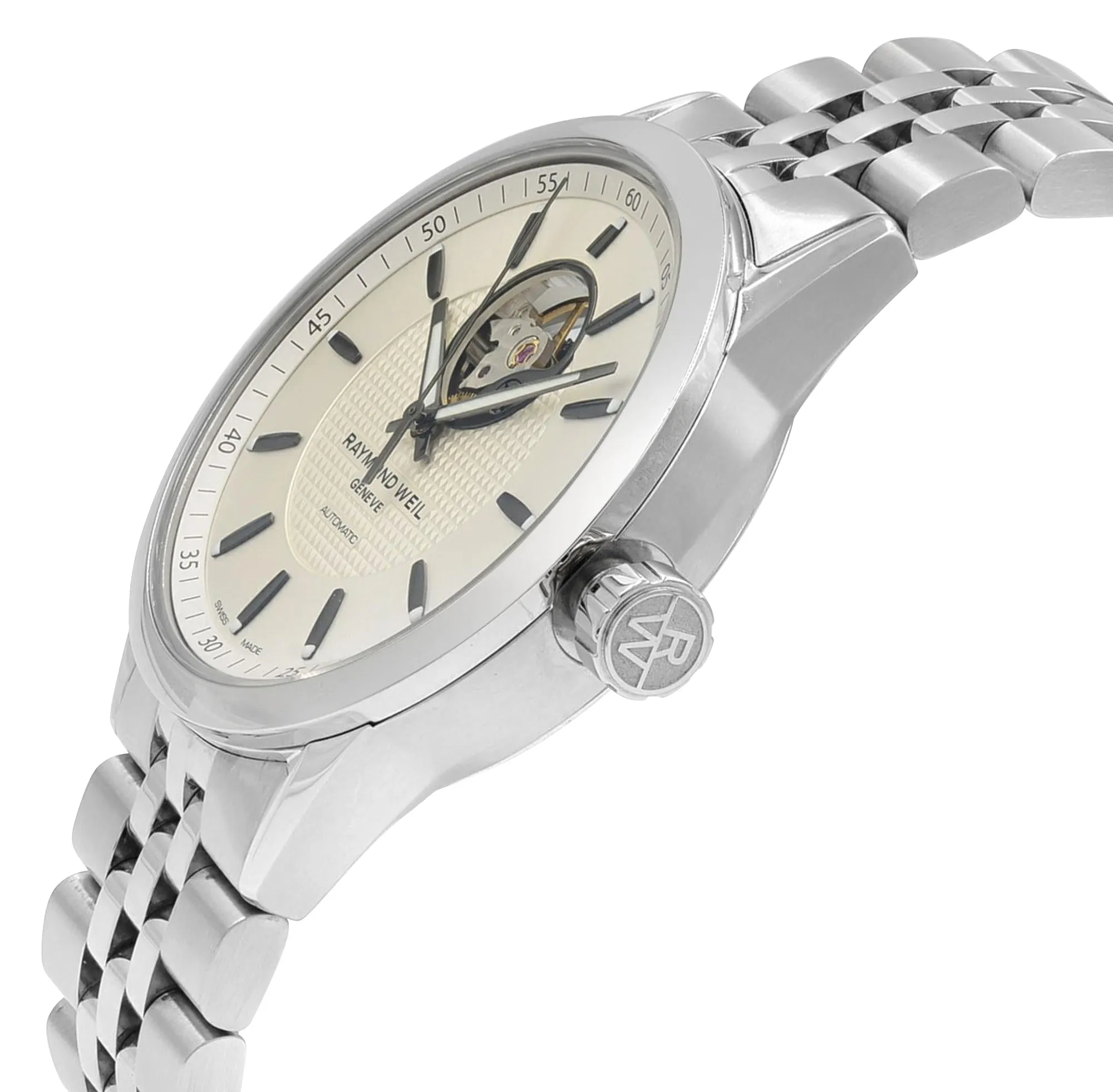 Raymond Weil Freelancer Automatic Stainless Steel Silver Dial Mens Watch 2710-ST-65031