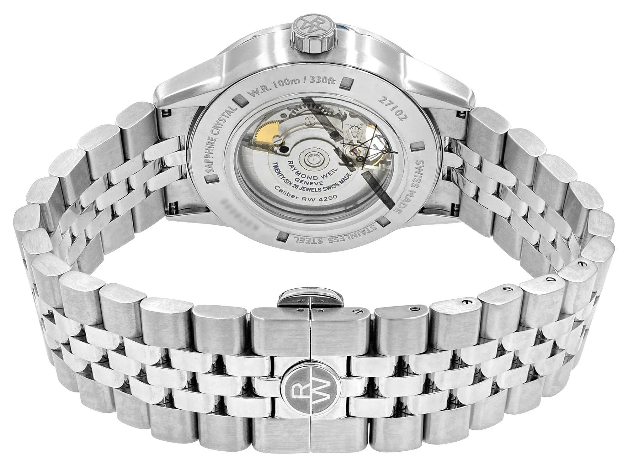 Raymond Weil Freelancer Automatic Stainless Steel Silver Dial Mens Watch 2710-ST-65031