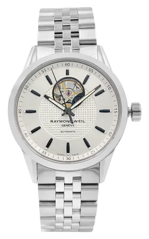 Raymond Weil Freelancer Automatic Stainless Steel Silver Dial Mens Watch 2710-ST-65031