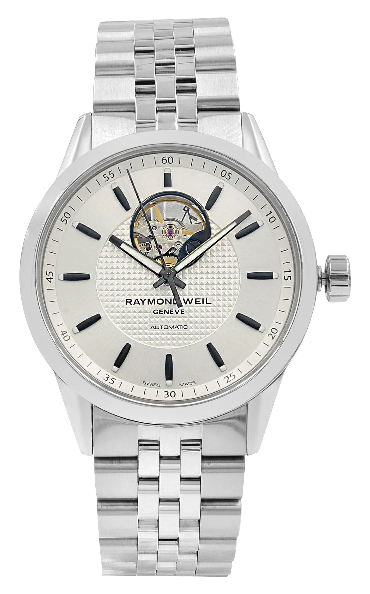 Raymond Weil Freelancer Automatic Stainless Steel Silver Dial Mens Watch 2710-ST-65031
