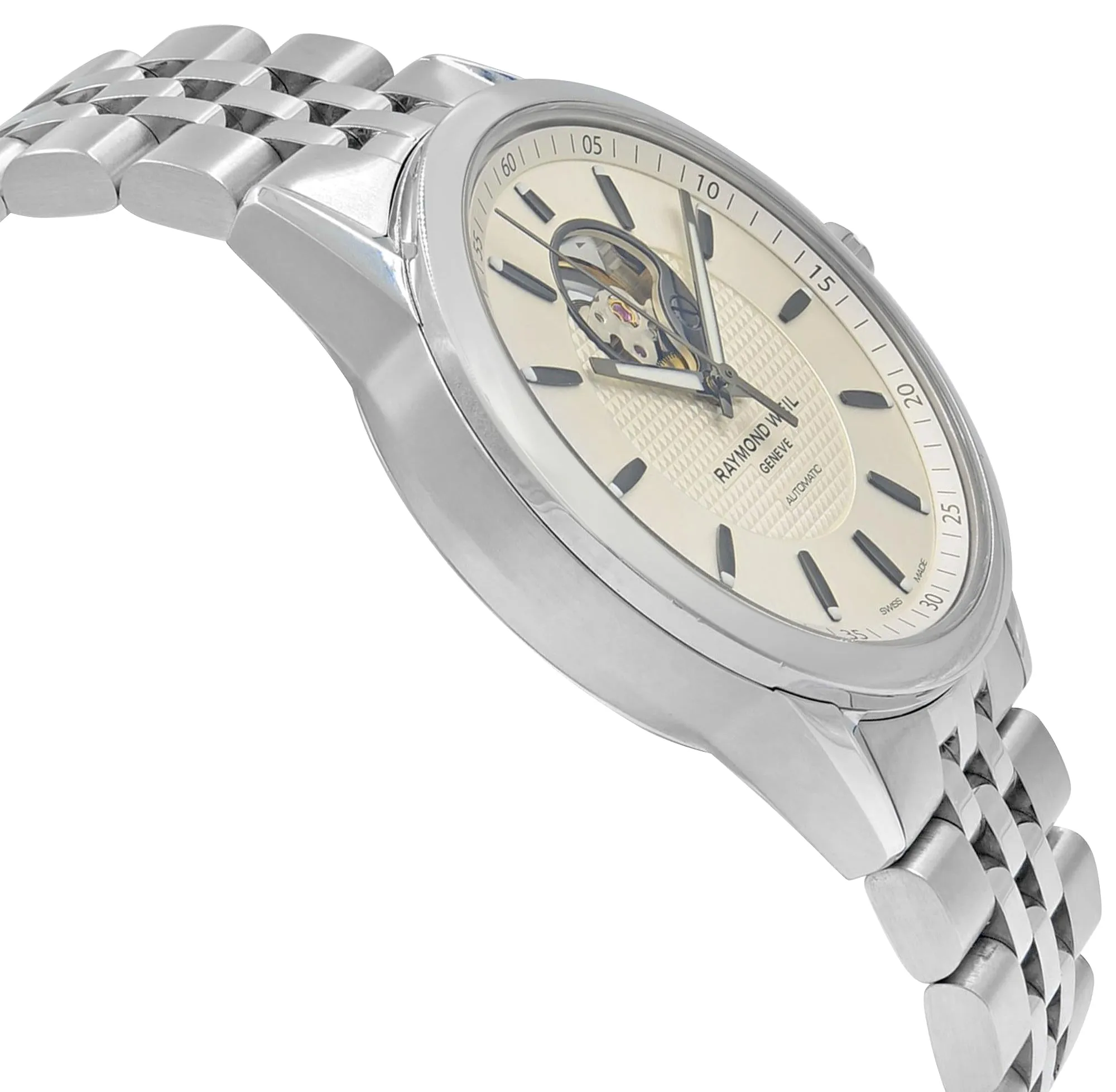 Raymond Weil Freelancer Automatic Stainless Steel Silver Dial Mens Watch 2710-ST-65031