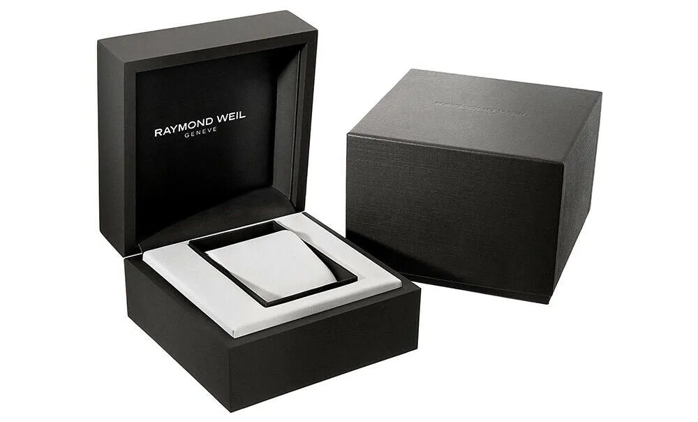 Raymond Weil Freelancer Canada Steel Mens Watch Round Case Calendar Sapphire Crystal Automatic 2760-ST5-CA150