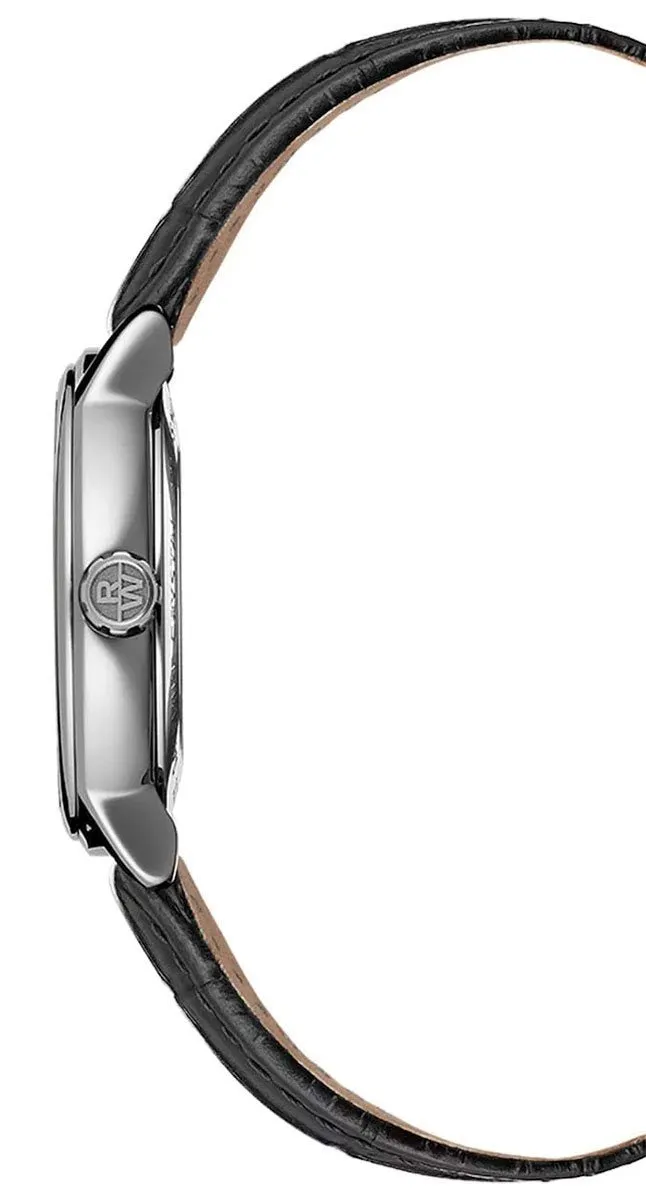 Raymond Weil Maestro Automatic Stainless Steel Grey Leather Strap Grey Dial Mens Watch 2227-STC-00609