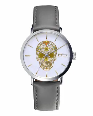Rebel Skull Men's Steel Watch