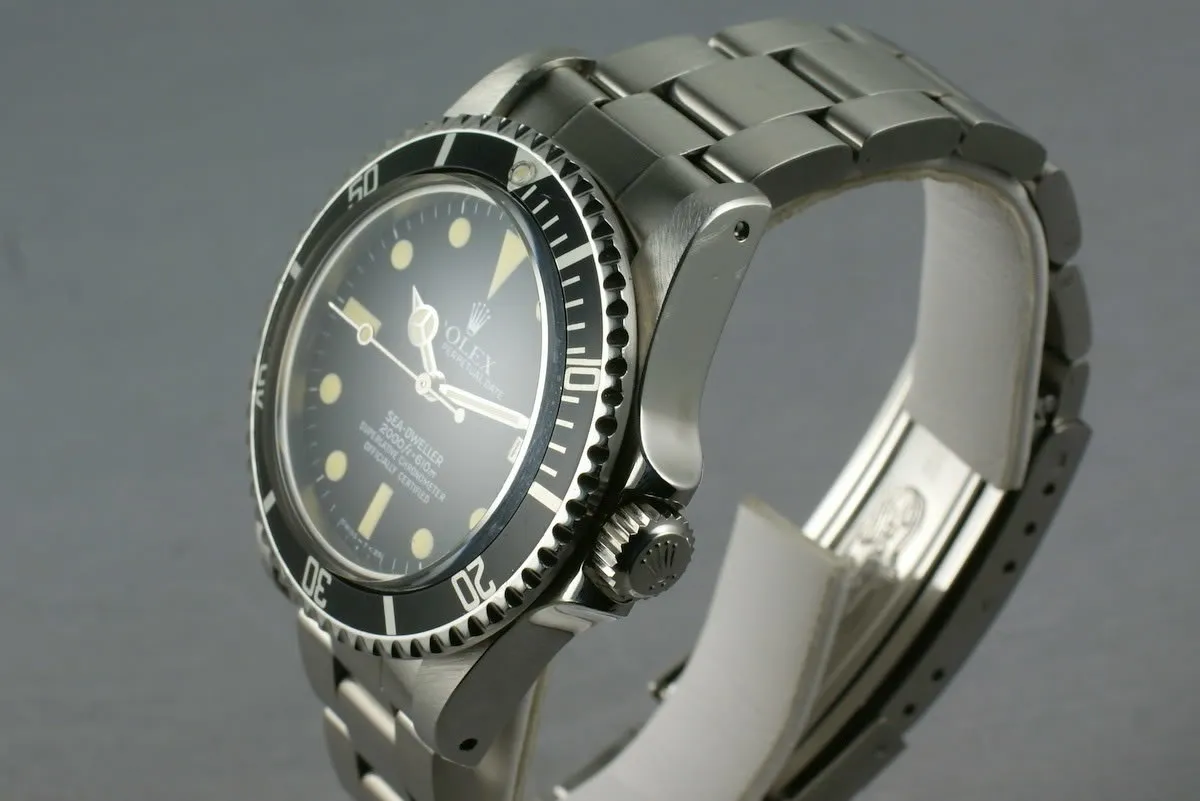 Rolex Sea Dweller 1665 Box and Papers