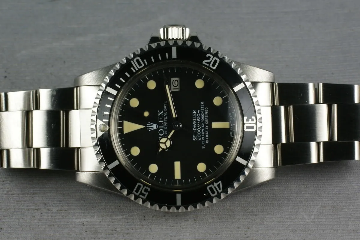 Rolex Sea Dweller 1665 Box and Papers