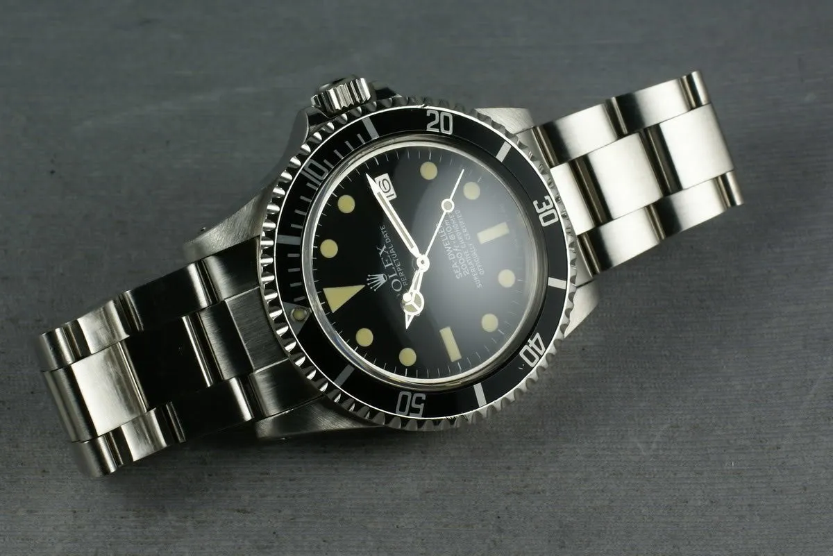 Rolex Sea Dweller 1665 Box and Papers