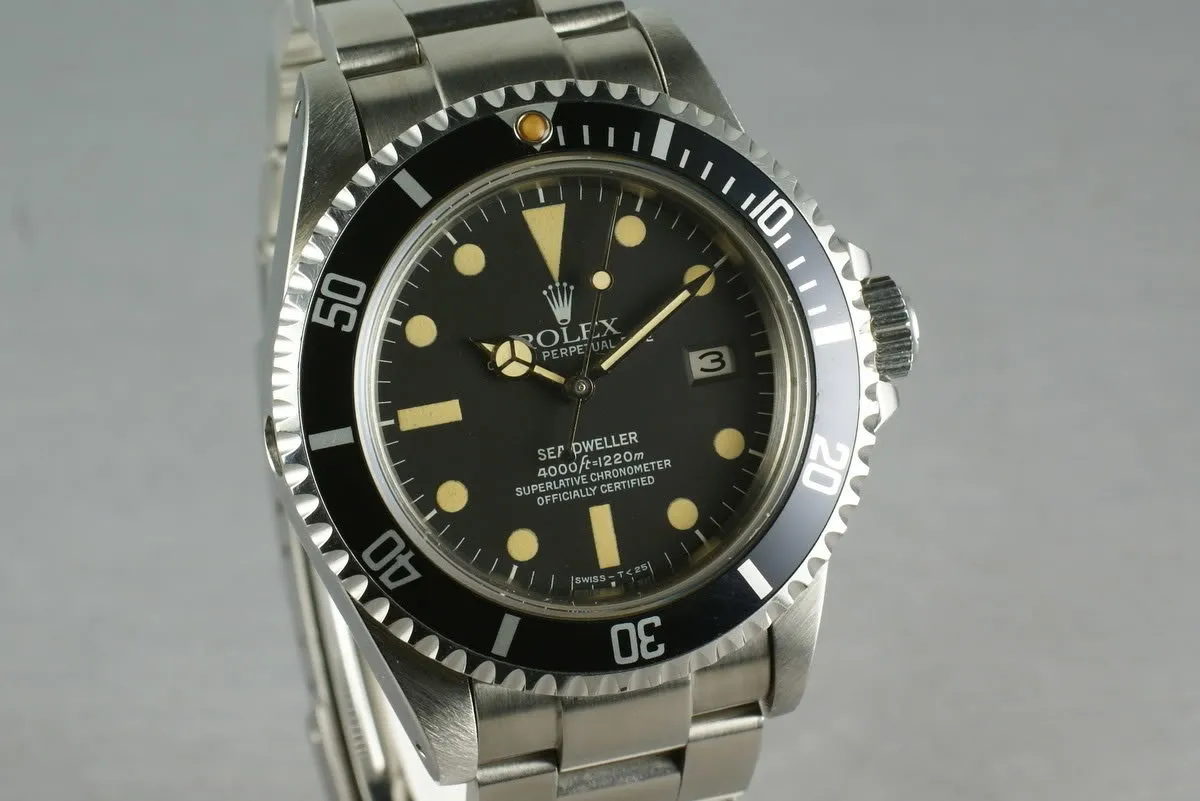 Rolex Sea Dweller 16660 Matte Dial