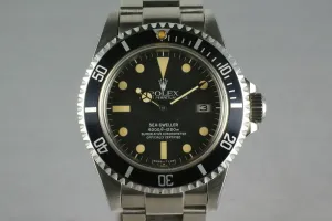 Rolex Sea Dweller 16660 Matte Dial