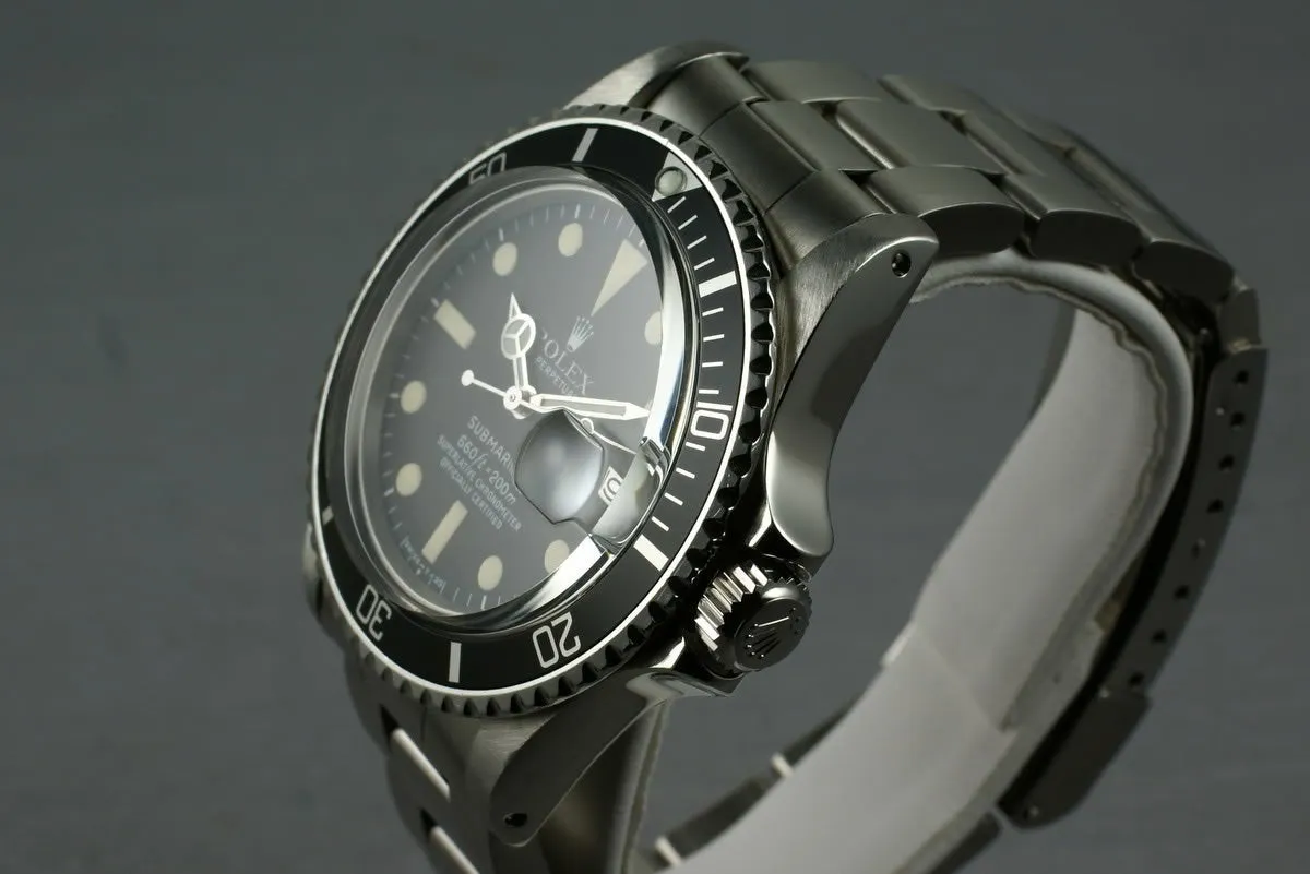 Rolex Submariner 1680 Complete box and papers set