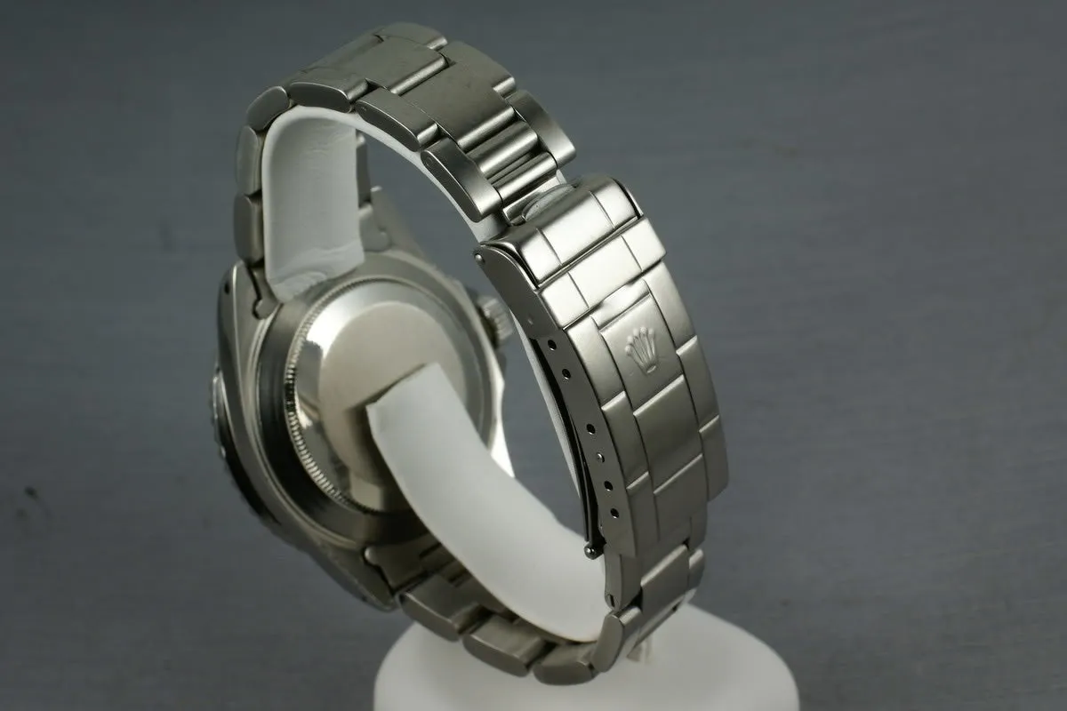 Rolex Submariner 16800 Matte Dial Box and Papers