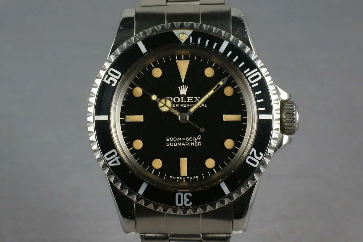 Rolex Submariner 5513 GILT Dial