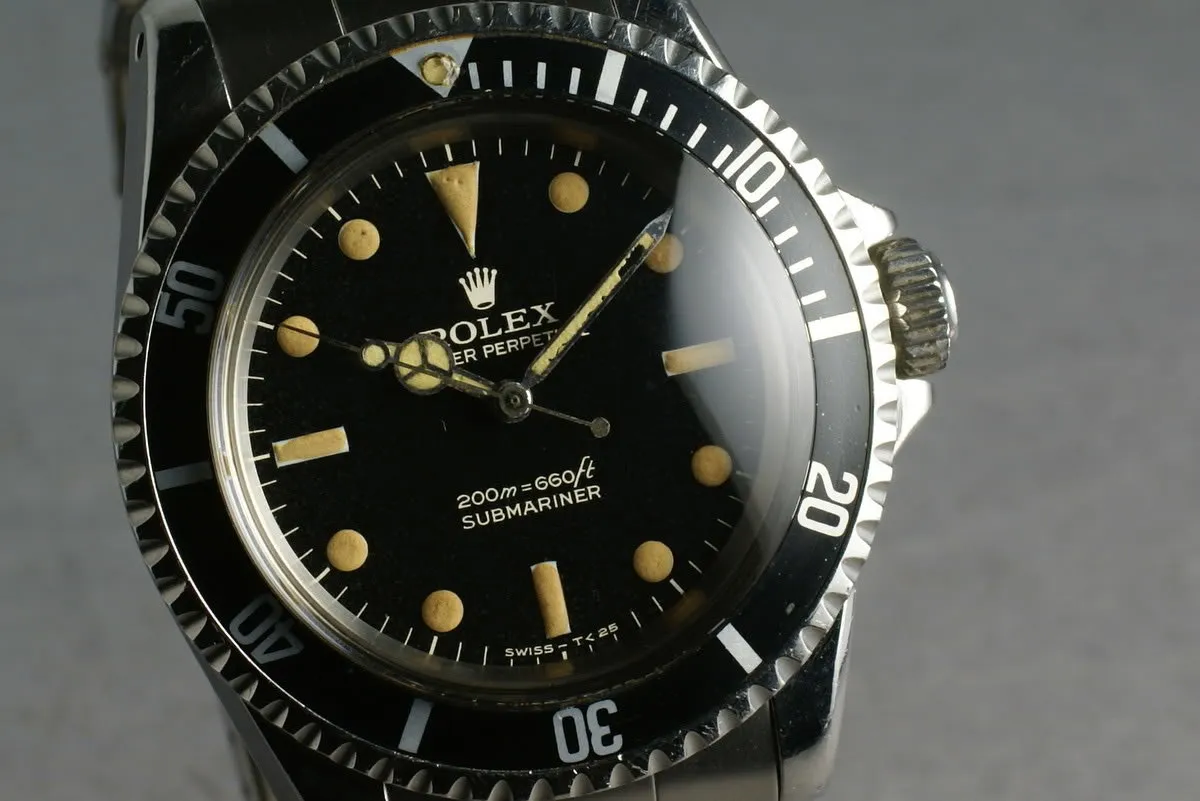 Rolex Submariner 5513 GILT Dial