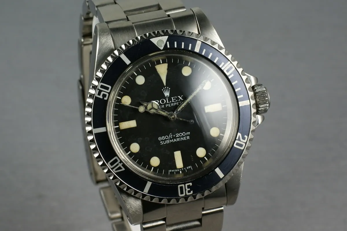 Rolex Submariner 5513 Mark 1 Maxi