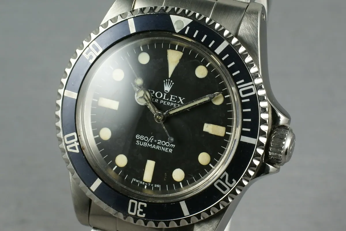 Rolex Submariner 5513 Mark 1 Maxi