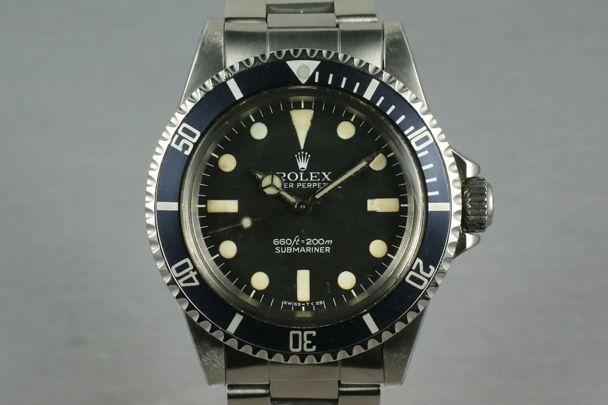 Rolex Submariner 5513 Mark 1 Maxi