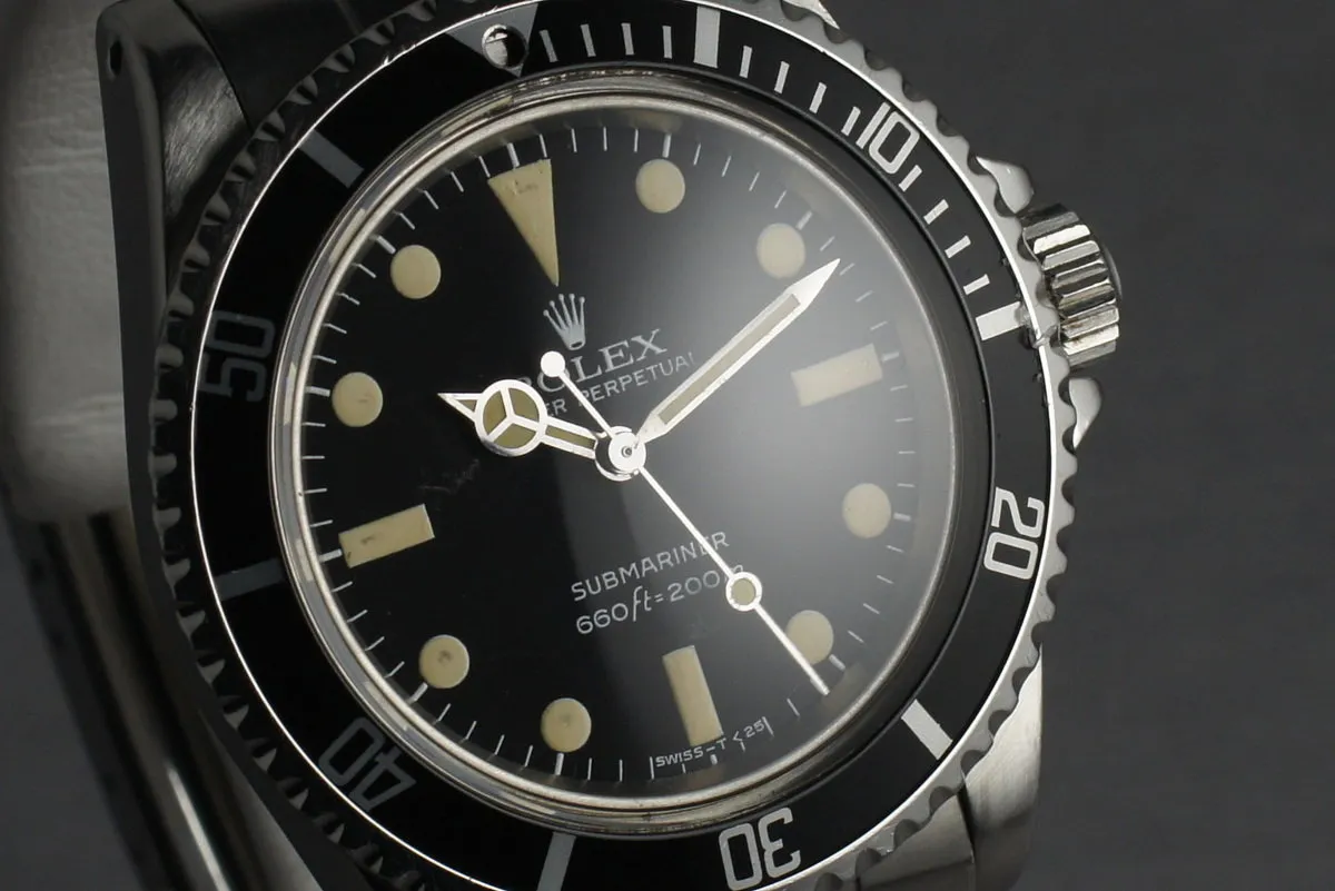 Rolex Submariner 5513 Maxi with box and papers