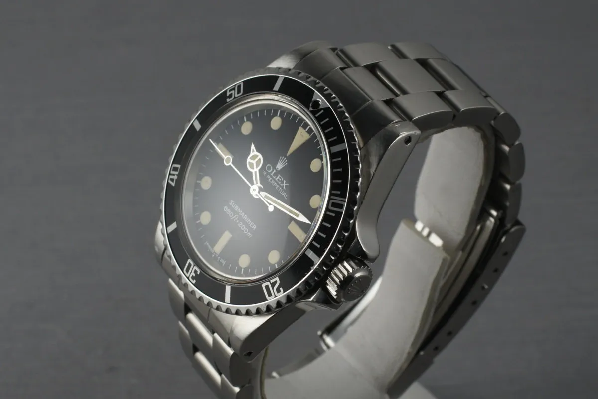 Rolex Submariner 5513 Maxi with box and papers