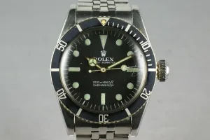 Rolex Submariner 6538 Big Crown