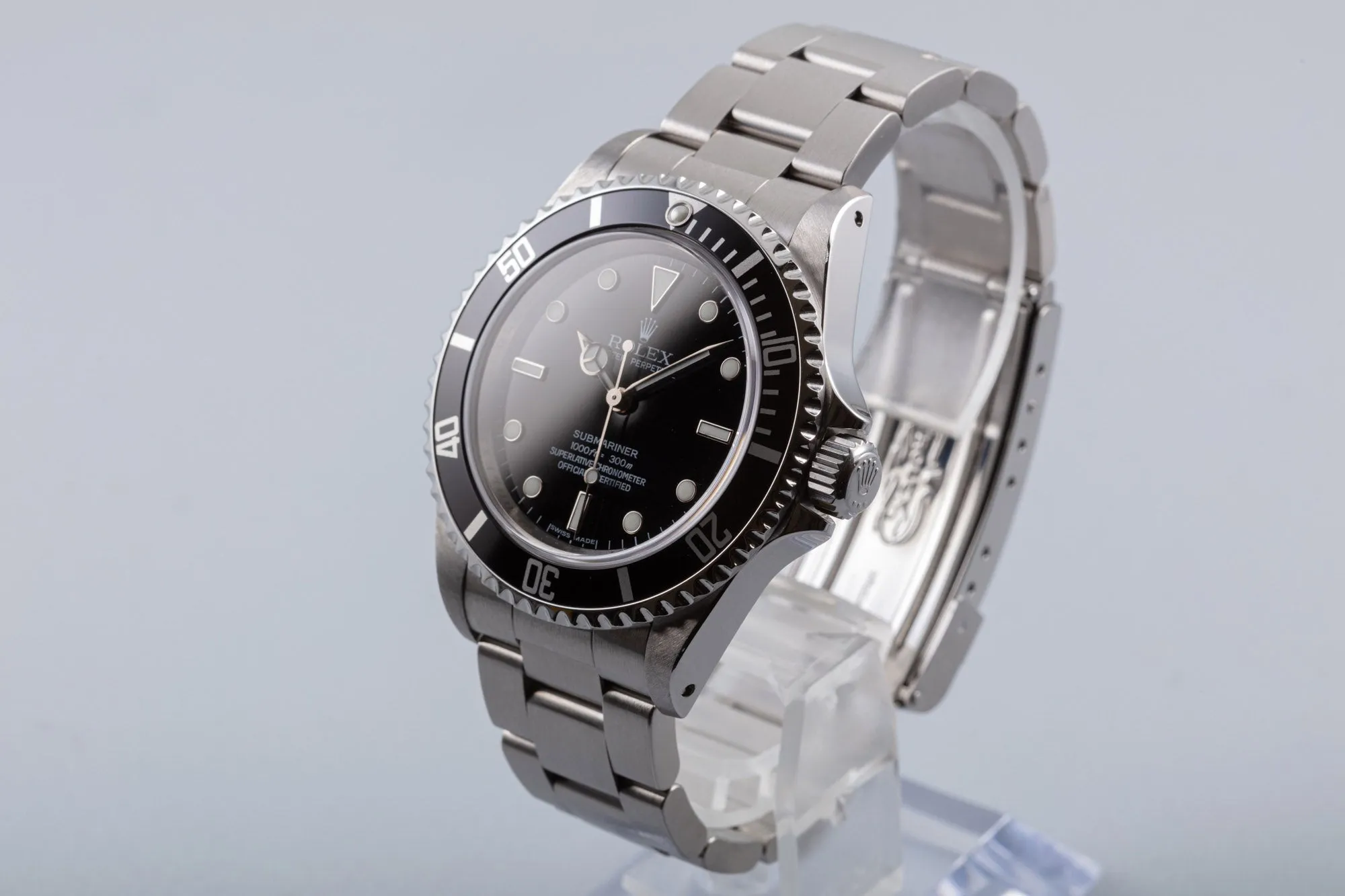 Rolex Submariner Bezel Engraved Serial 14060M 4 Liner