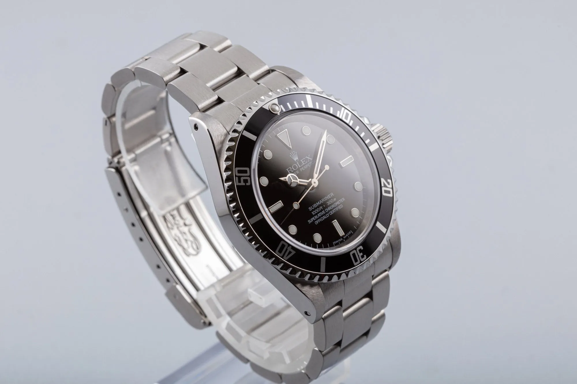 Rolex Submariner Bezel Engraved Serial 14060M 4 Liner