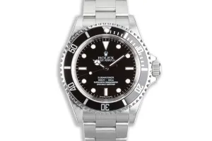 Rolex Submariner Bezel Engraved Serial 14060M 4 Liner