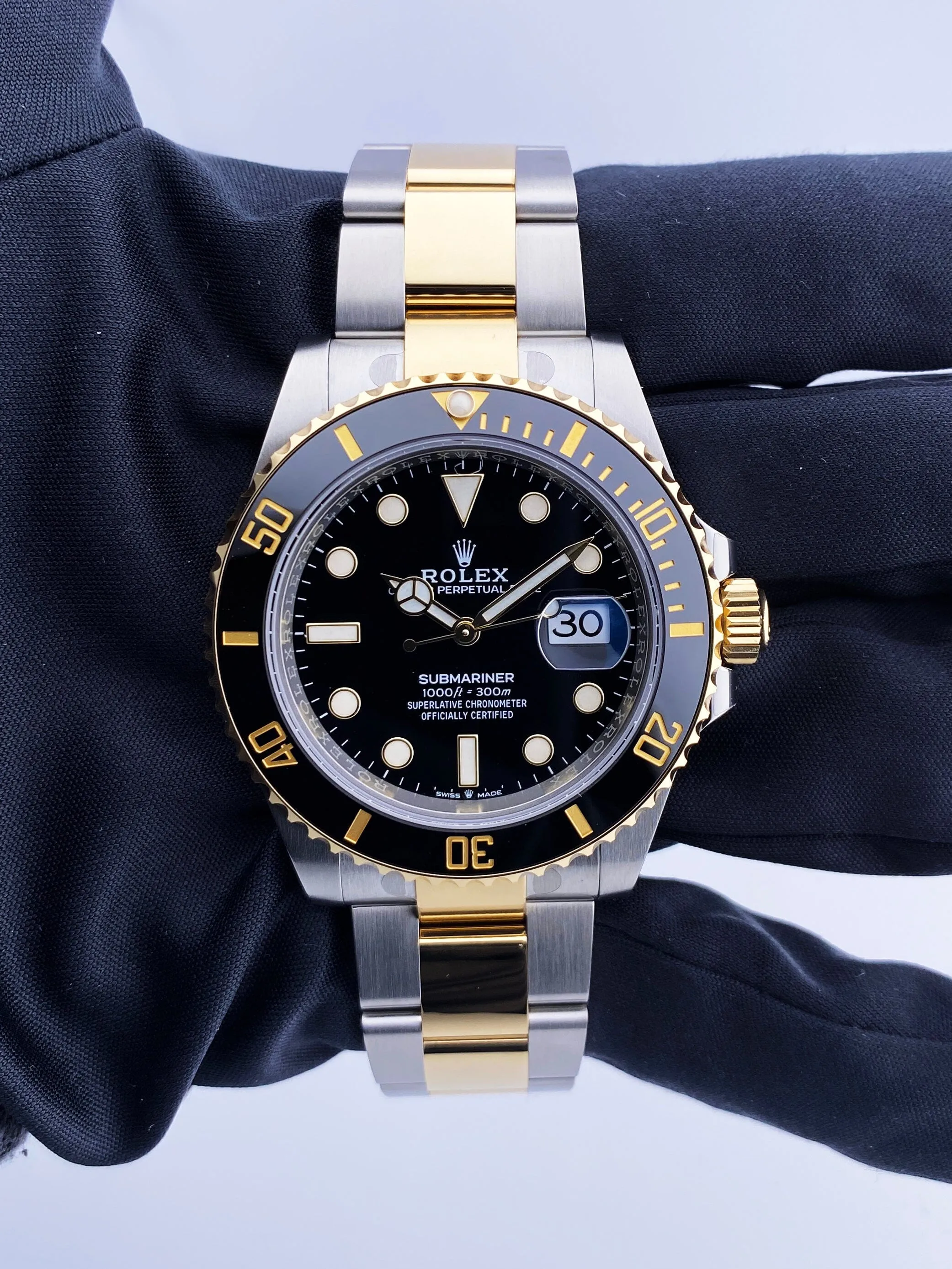 Rolex Submariner Date 126613LN Mens Watch Full Set