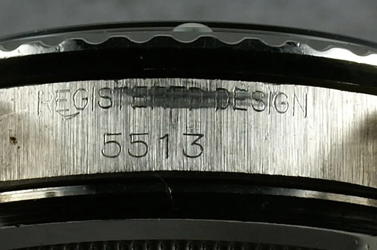 Rolex Submariner Dial 5513 Meters first on Strap