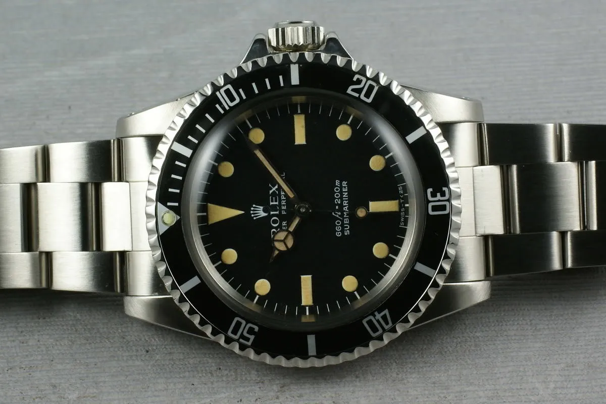 Rolex Submariner Dial 5513 with box and papers