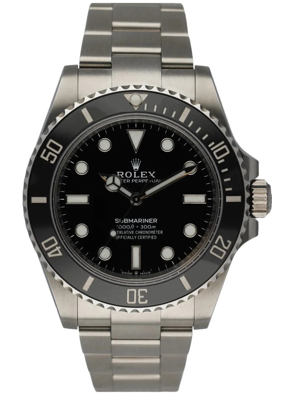 Rolex Submariner No Date 124060 Mens Watch