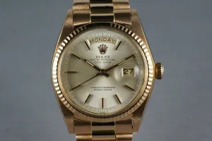 Rolex Vintage RG President 1803 ROSE gold