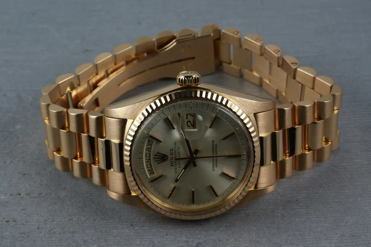 Rolex Vintage RG President 1803 ROSE gold