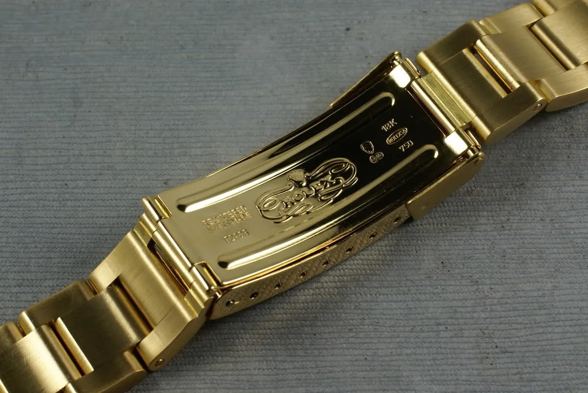 Submariner 18K  16808 Blue Nipple Dial
